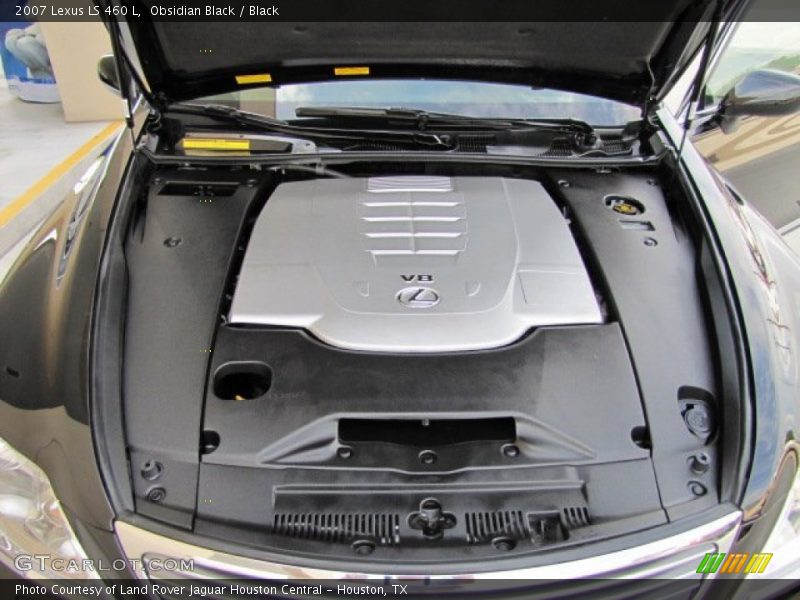 Obsidian Black / Black 2007 Lexus LS 460 L