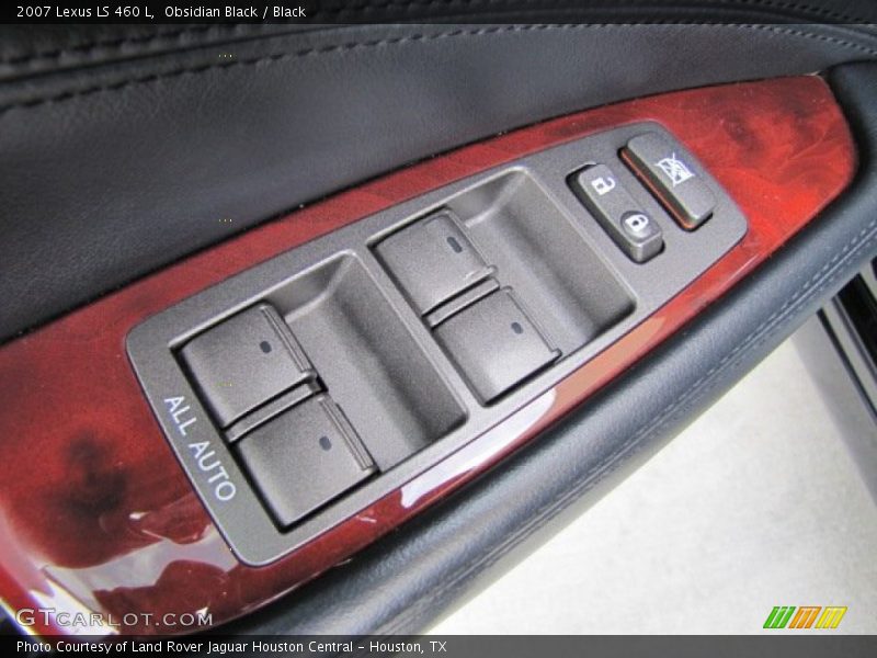 Obsidian Black / Black 2007 Lexus LS 460 L