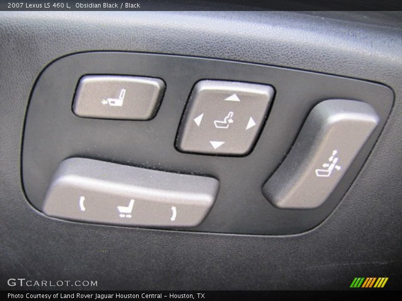 Obsidian Black / Black 2007 Lexus LS 460 L