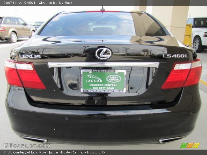 Obsidian Black / Black 2007 Lexus LS 460 L