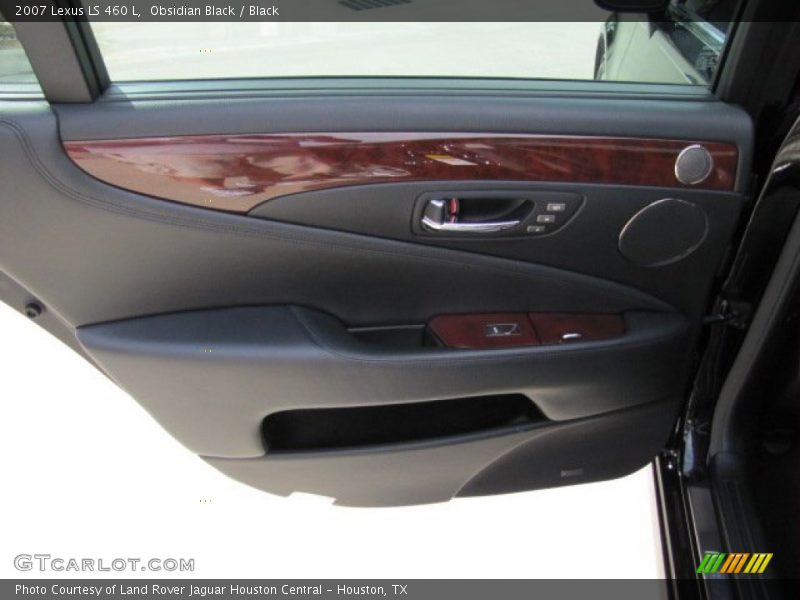 Obsidian Black / Black 2007 Lexus LS 460 L