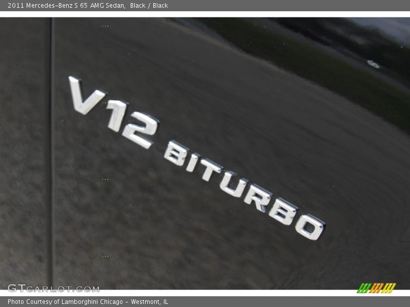 Black / Black 2011 Mercedes-Benz S 65 AMG Sedan