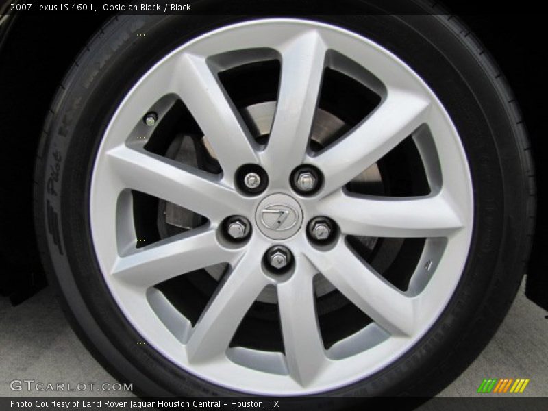 Obsidian Black / Black 2007 Lexus LS 460 L