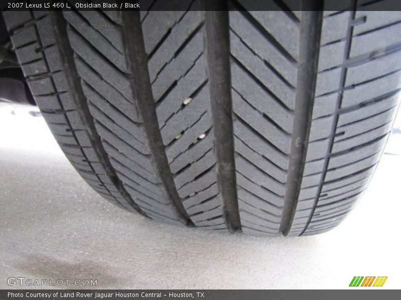 Obsidian Black / Black 2007 Lexus LS 460 L