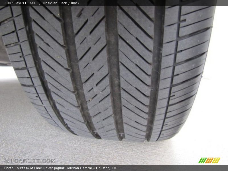 Obsidian Black / Black 2007 Lexus LS 460 L
