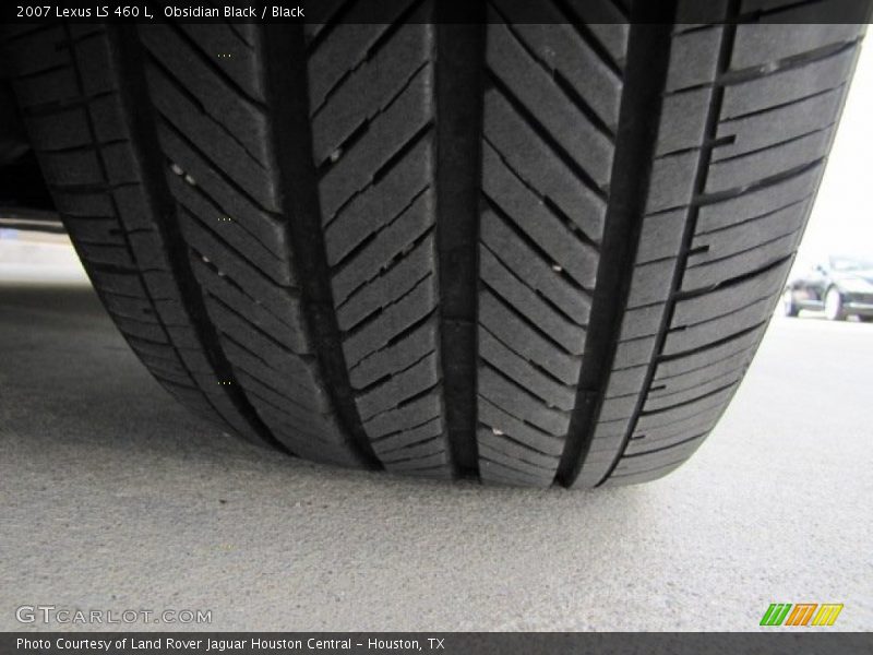 Obsidian Black / Black 2007 Lexus LS 460 L
