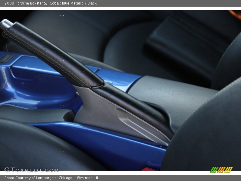 Cobalt Blue Metallic / Black 2008 Porsche Boxster S