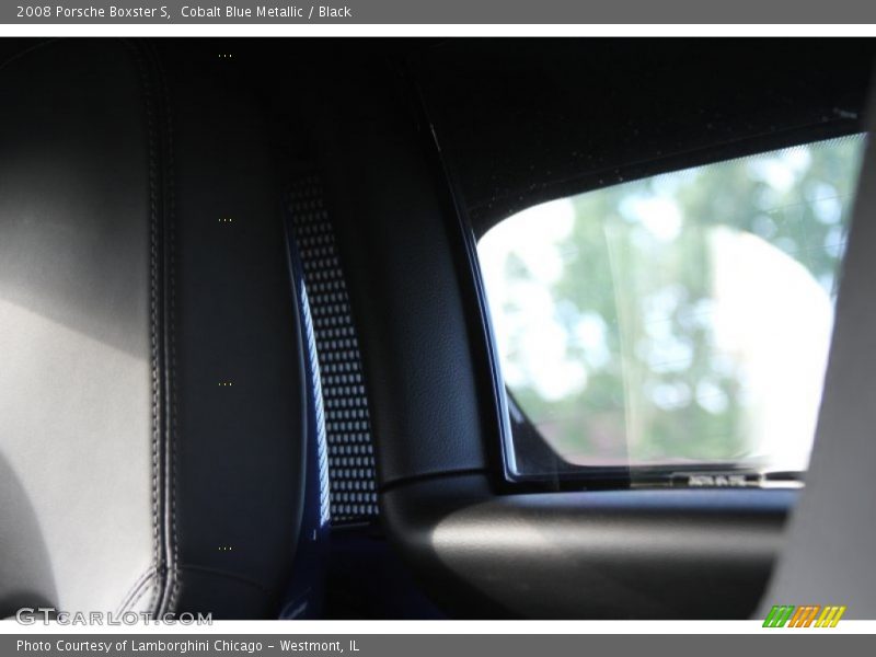 Cobalt Blue Metallic / Black 2008 Porsche Boxster S