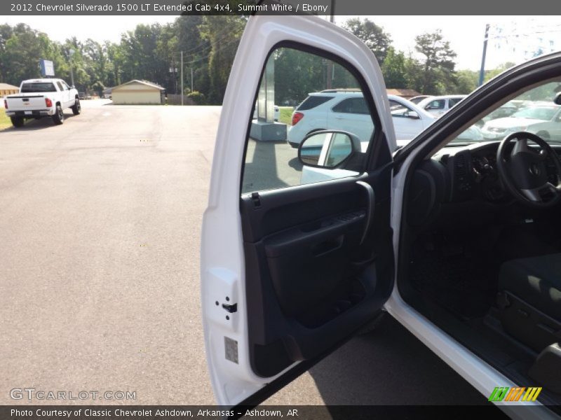 Summit White / Ebony 2012 Chevrolet Silverado 1500 LT Extended Cab 4x4