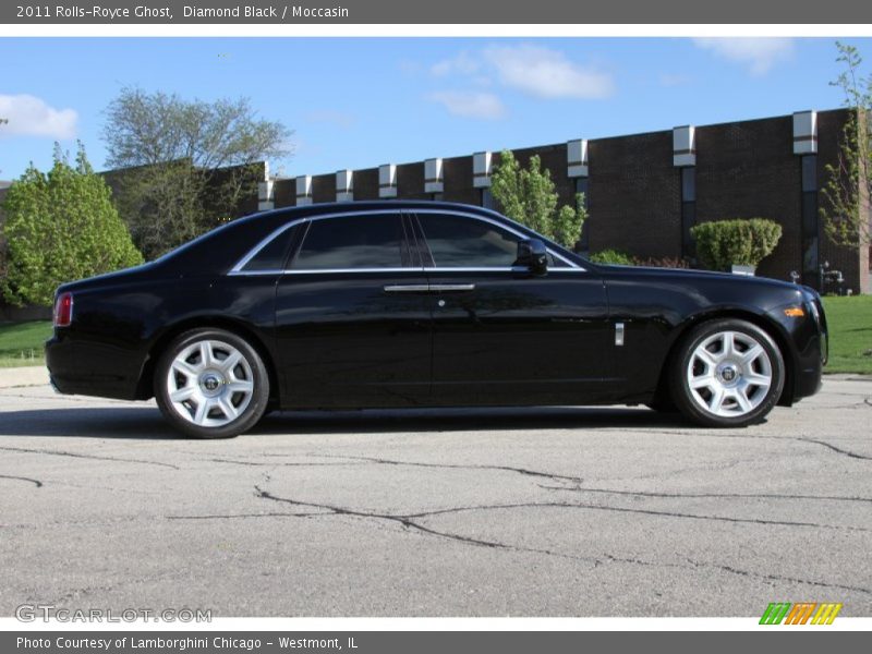 Diamond Black / Moccasin 2011 Rolls-Royce Ghost
