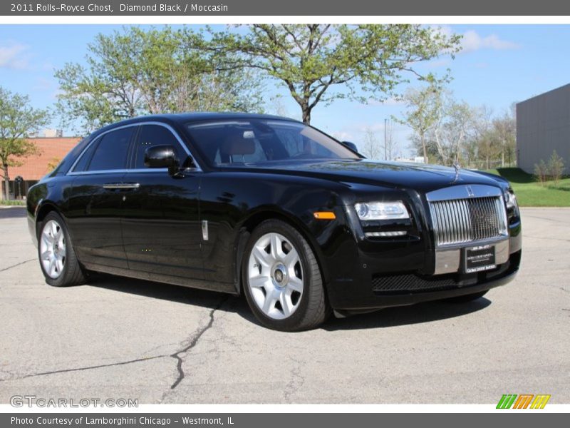 Diamond Black / Moccasin 2011 Rolls-Royce Ghost