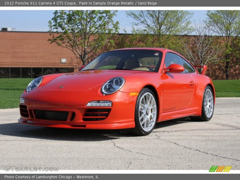 Front 3/4 View of 2012 911 Carrera 4 GTS Coupe
