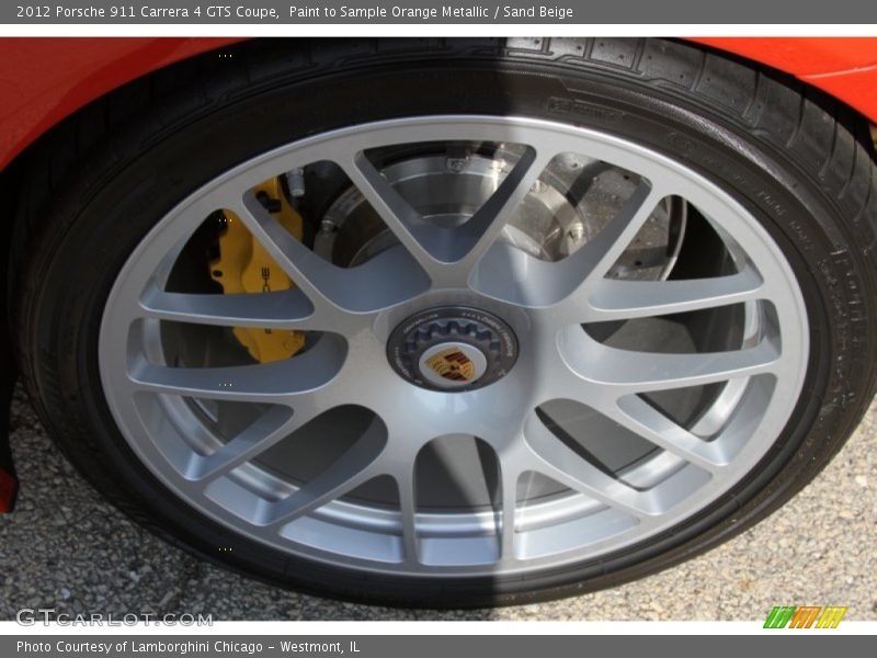  2012 911 Carrera 4 GTS Coupe Wheel