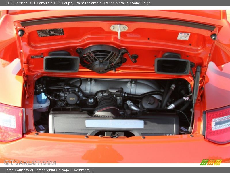  2012 911 Carrera 4 GTS Coupe Engine - 3.8 Liter DFI DOHC 24-Valve VarioCam Plus Flat 6 Cylinder