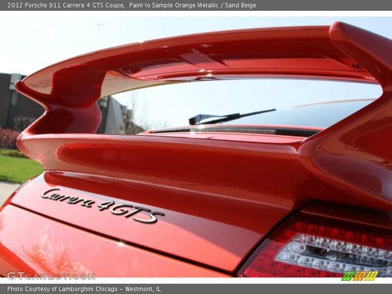 Rear Spoiler - 2012 Porsche 911 Carrera 4 GTS Coupe