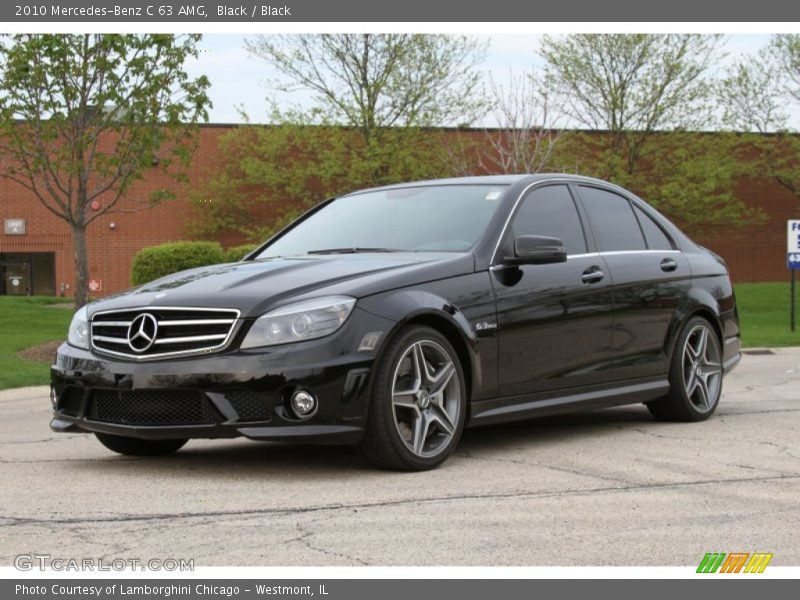 Front 3/4 View of 2010 C 63 AMG