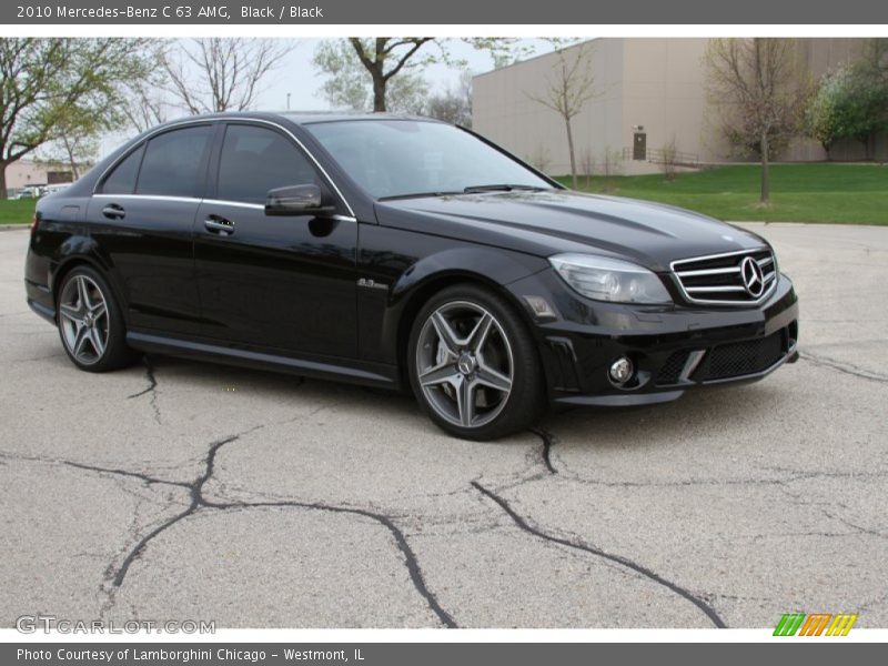 Front 3/4 View of 2010 C 63 AMG