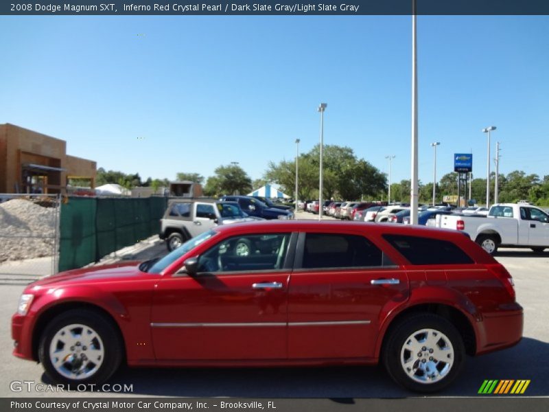 Inferno Red Crystal Pearl / Dark Slate Gray/Light Slate Gray 2008 Dodge Magnum SXT