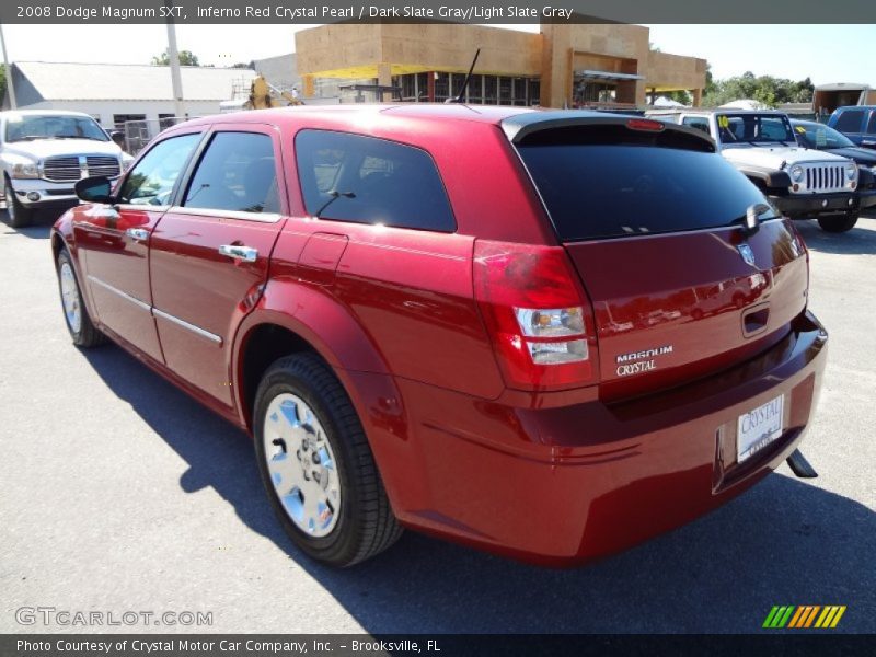 Inferno Red Crystal Pearl / Dark Slate Gray/Light Slate Gray 2008 Dodge Magnum SXT