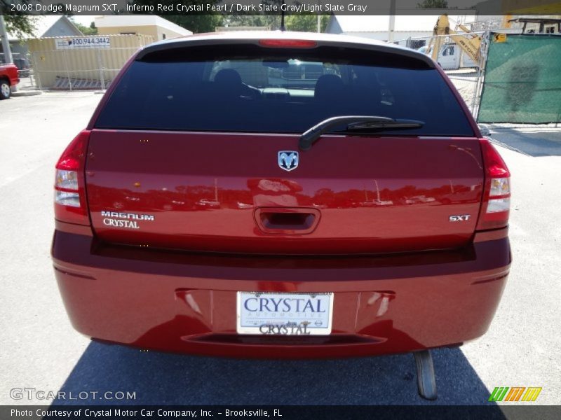 Inferno Red Crystal Pearl / Dark Slate Gray/Light Slate Gray 2008 Dodge Magnum SXT