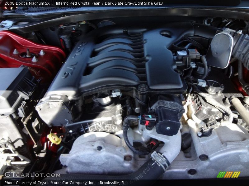 Inferno Red Crystal Pearl / Dark Slate Gray/Light Slate Gray 2008 Dodge Magnum SXT