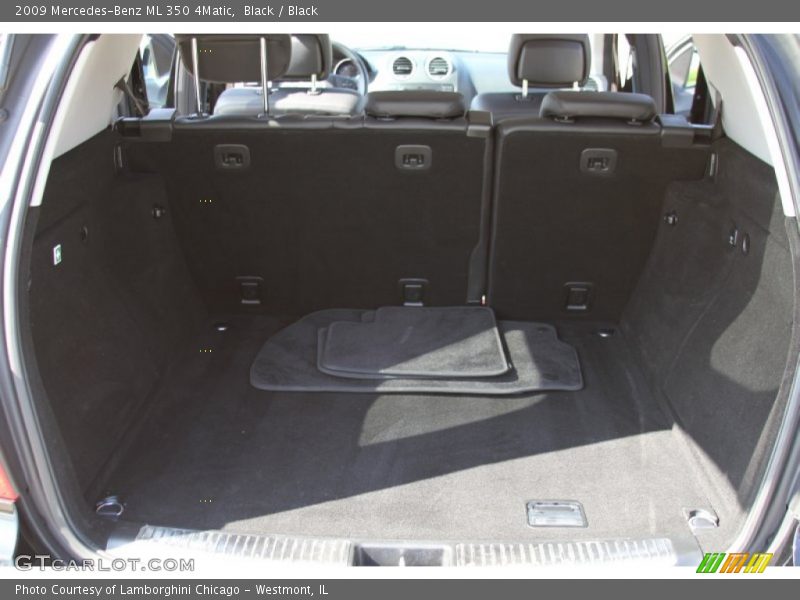 Black / Black 2009 Mercedes-Benz ML 350 4Matic