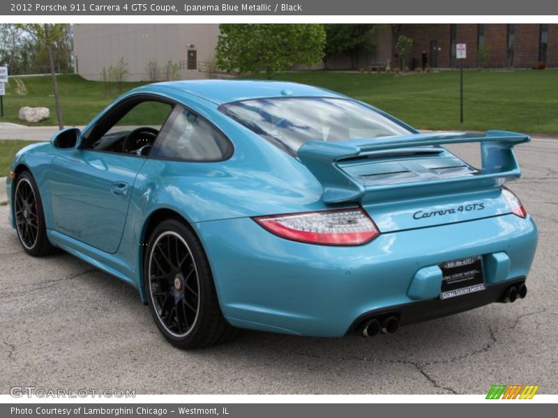  2012 911 Carrera 4 GTS Coupe Ipanema Blue Metallic