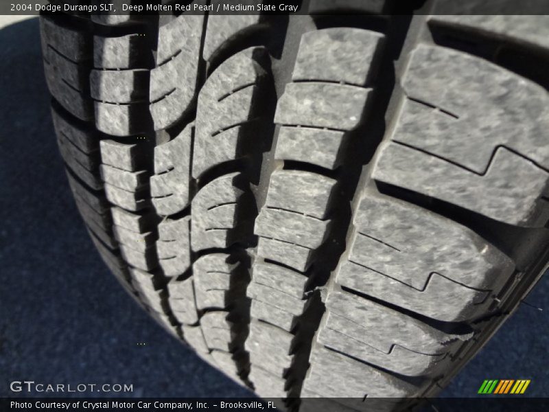 Deep Molten Red Pearl / Medium Slate Gray 2004 Dodge Durango SLT