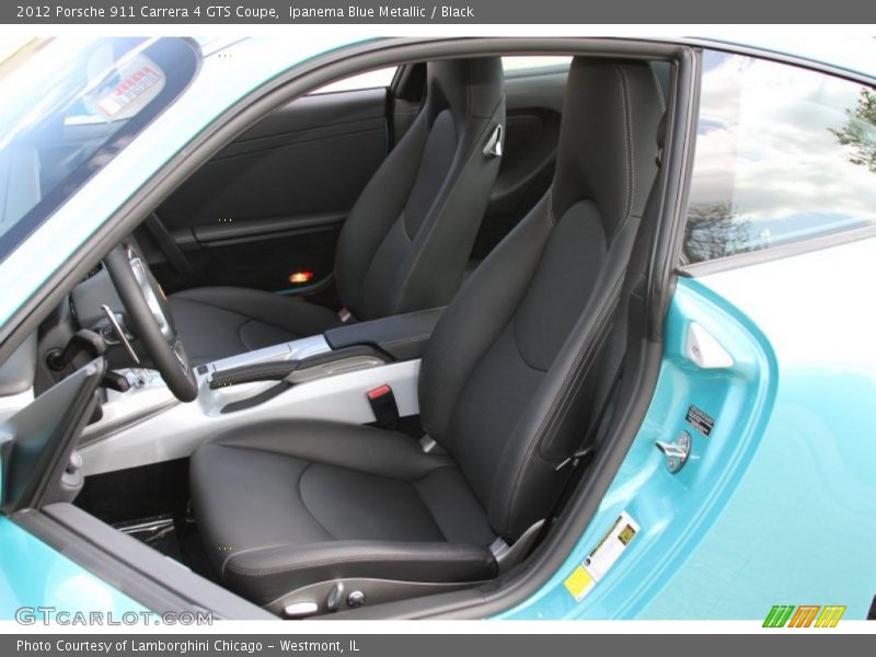  2012 911 Carrera 4 GTS Coupe Black Interior