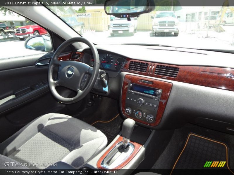 Silver Ice Metallic / Gray 2011 Chevrolet Impala LS