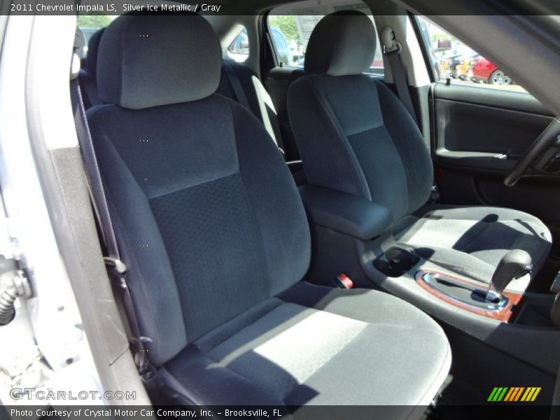 Silver Ice Metallic / Gray 2011 Chevrolet Impala LS