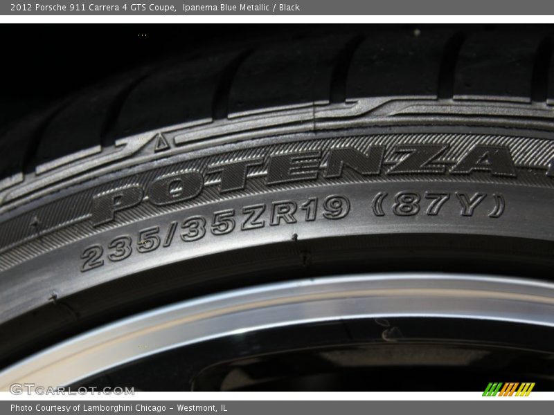 (11 GTS oe Tire Size 235/35ZR19 - 2012 Porsche 911 Carrera 4 GTS Coupe