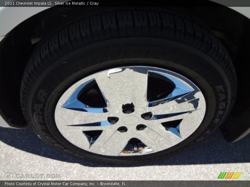 Silver Ice Metallic / Gray 2011 Chevrolet Impala LS
