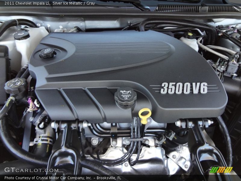 Silver Ice Metallic / Gray 2011 Chevrolet Impala LS