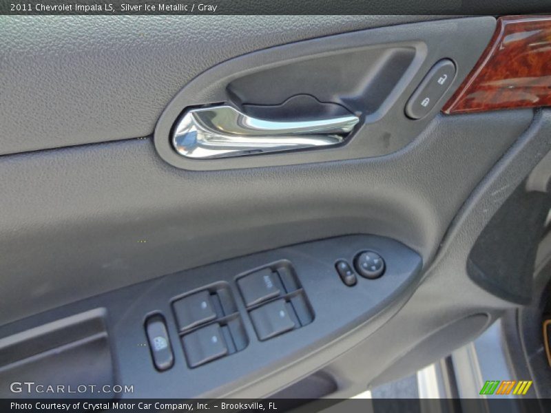Silver Ice Metallic / Gray 2011 Chevrolet Impala LS