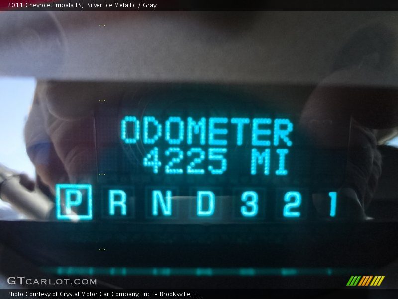 Silver Ice Metallic / Gray 2011 Chevrolet Impala LS