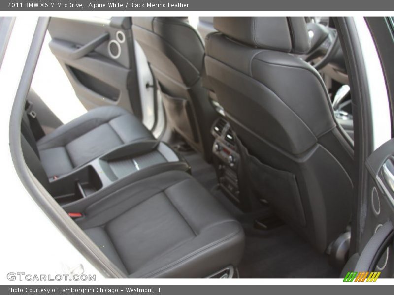  2011 X6 M M xDrive Black Merino Leather Interior