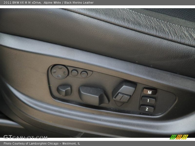 Controls of 2011 X6 M M xDrive