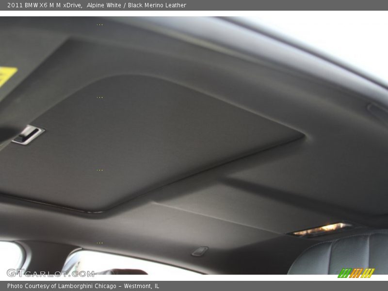 Alpine White / Black Merino Leather 2011 BMW X6 M M xDrive