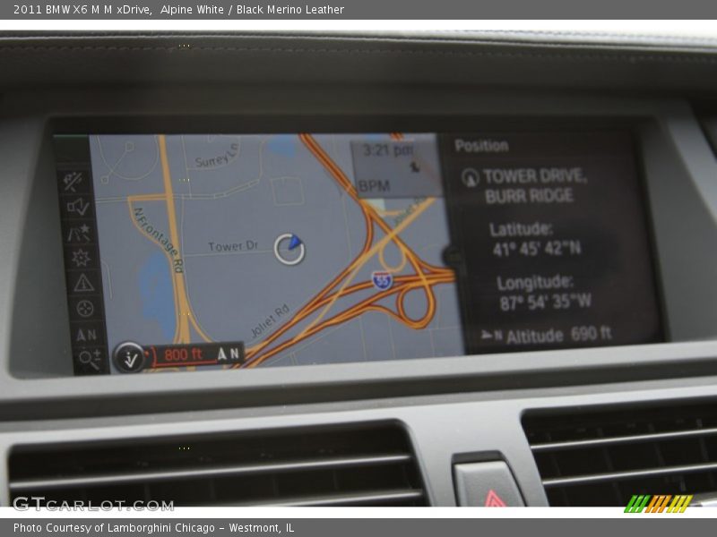 Navigation of 2011 X6 M M xDrive