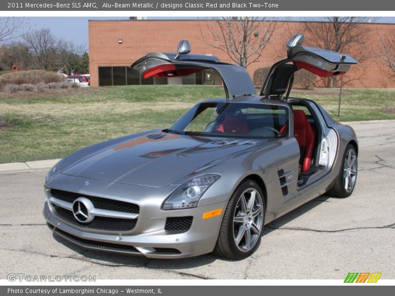 Front 3/4 View of 2011 SLS AMG