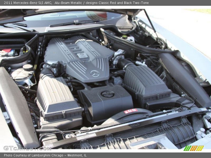  2011 SLS AMG Engine - 6.3 Liter AMG DOHC 32-Valve VVT V8