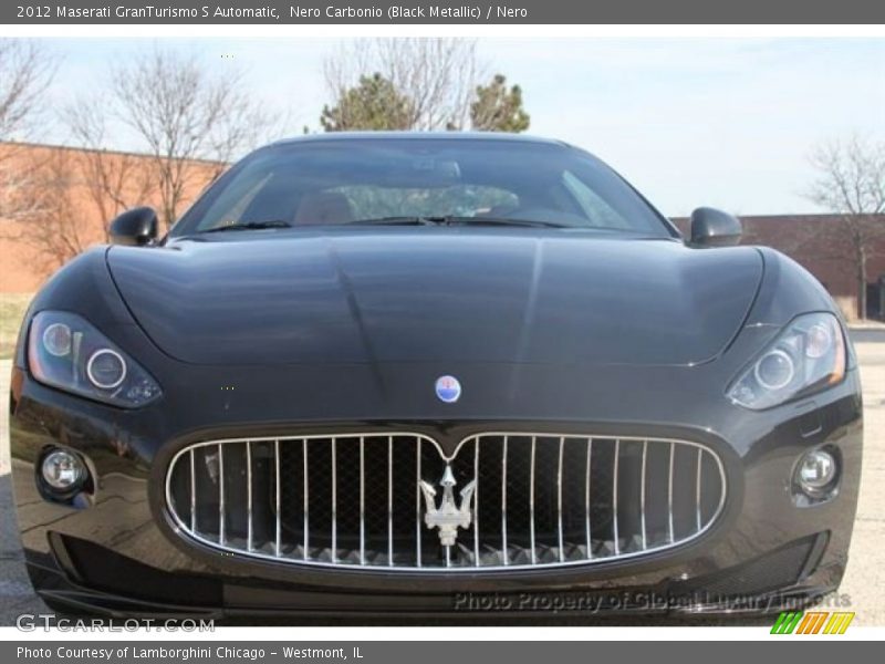 Nero Carbonio (Black Metallic) / Nero 2012 Maserati GranTurismo S Automatic