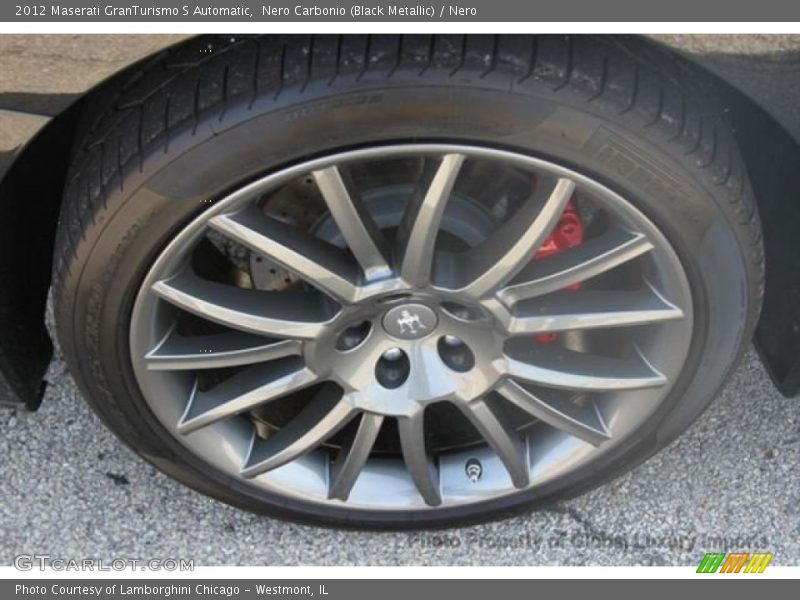 Nero Carbonio (Black Metallic) / Nero 2012 Maserati GranTurismo S Automatic