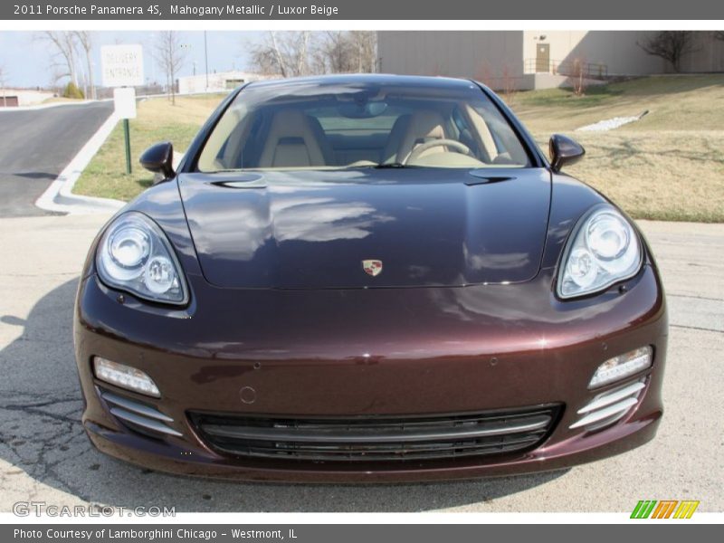 Mahogany Metallic / Luxor Beige 2011 Porsche Panamera 4S