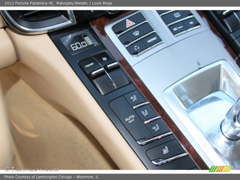 Mahogany Metallic / Luxor Beige 2011 Porsche Panamera 4S