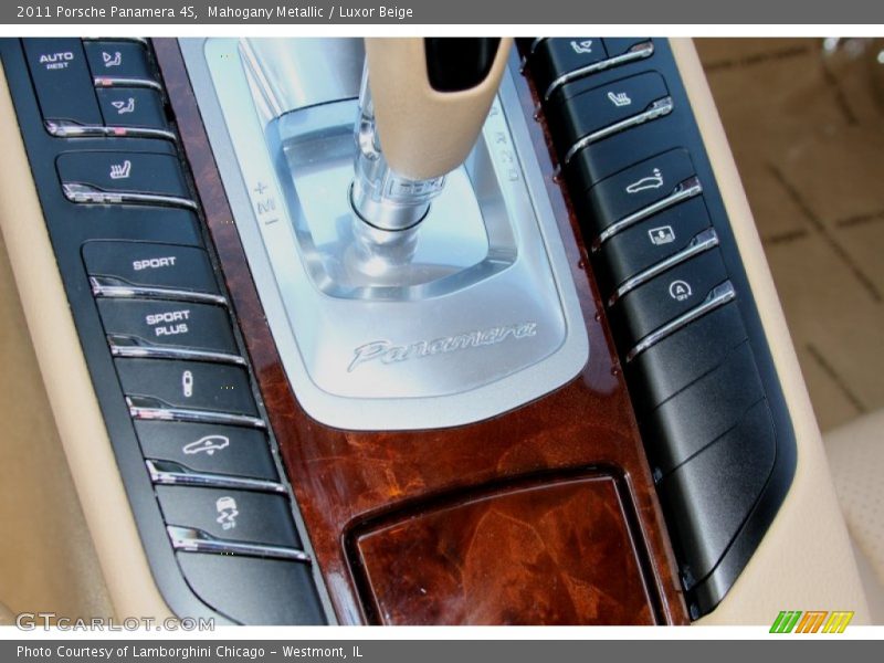 Mahogany Metallic / Luxor Beige 2011 Porsche Panamera 4S