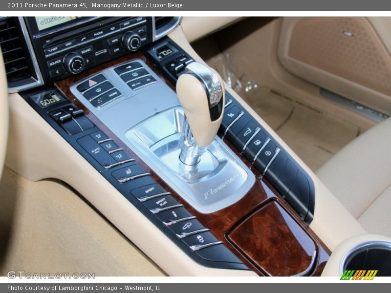 Mahogany Metallic / Luxor Beige 2011 Porsche Panamera 4S