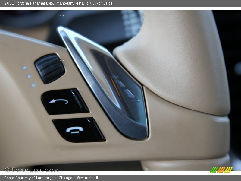 Mahogany Metallic / Luxor Beige 2011 Porsche Panamera 4S