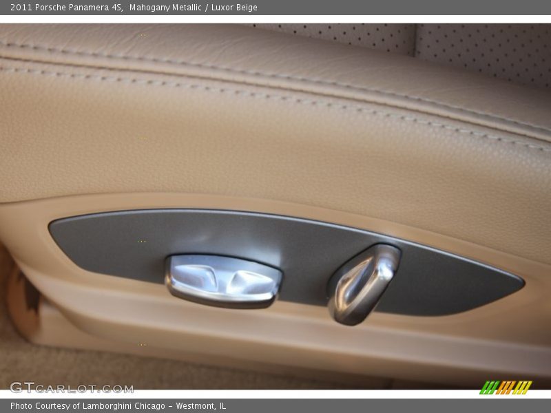 Mahogany Metallic / Luxor Beige 2011 Porsche Panamera 4S